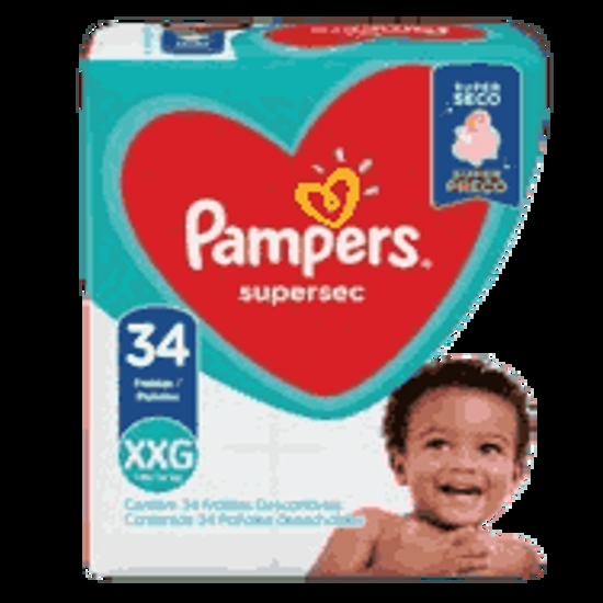 Imagem de Fda pampers s sec reg g 8und
