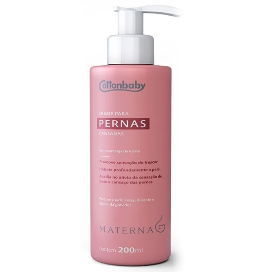 Imagem de Cr p/pernas c.baby 200ml materna