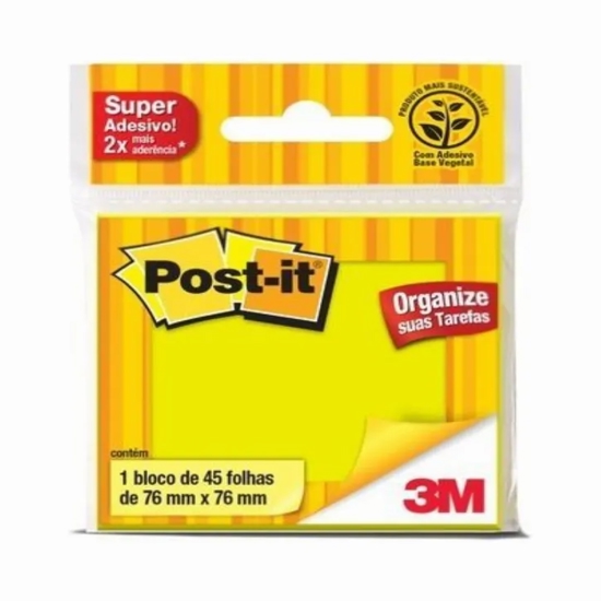 Imagem de Post it 76mmx76mm verde 45fls1 und