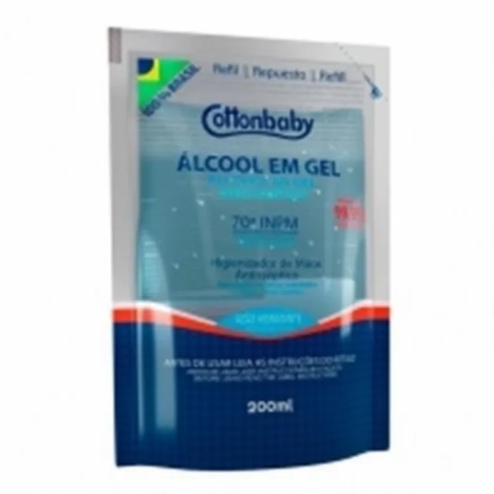 Imagem de Alcool gel c.baby 200ml refil