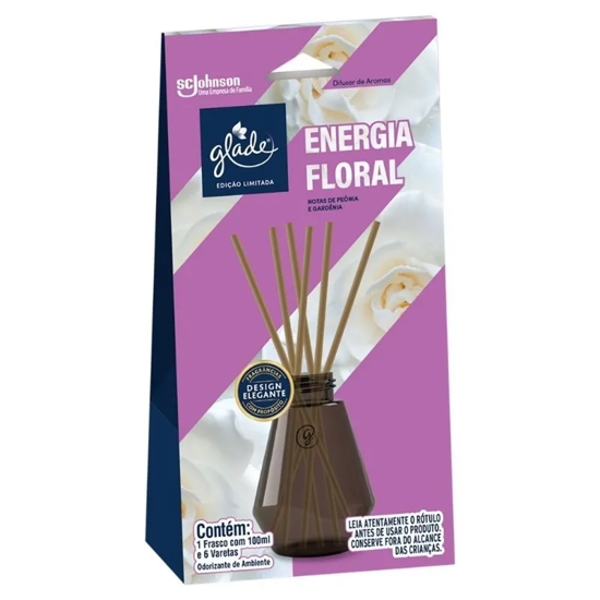 Imagem de Difusor glade 100ml en.floral c 6 vareta