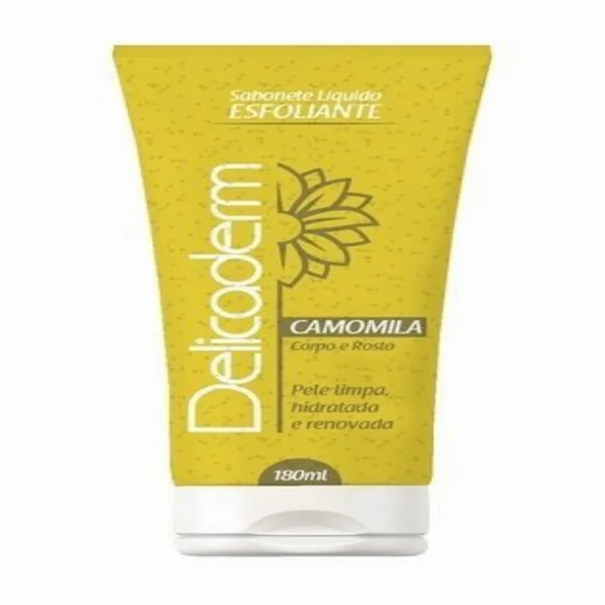 Imagem de Sab liq esfol delicaderm 180ml camomila