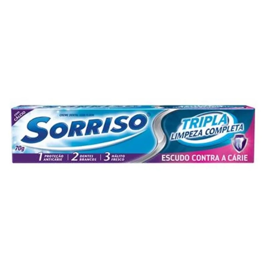 Imagem de Cd sorriso tripla 70g limp.completa(novo