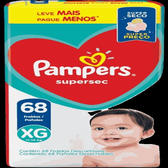 Imagem de Fda pampers s sec giga xg 68und