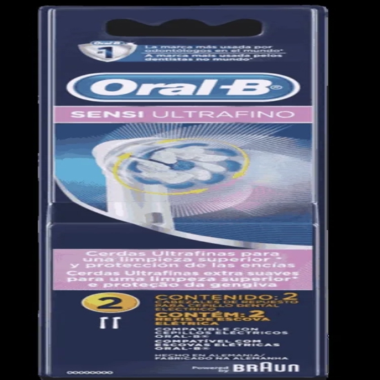 Imagem de Refil ed oral b eletr u.fino sensi 2und