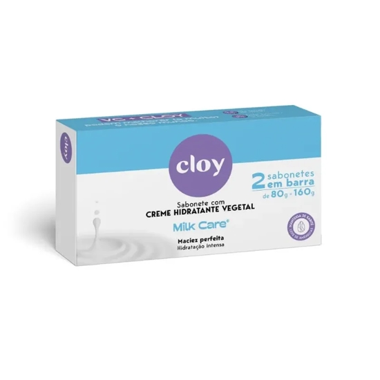 Imagem de Sbt. cloy cr hidr milk care 2x80g