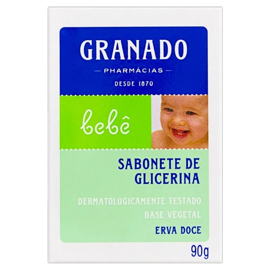 Imagem de Sbt.glicerina granado bebe erva doce 90g