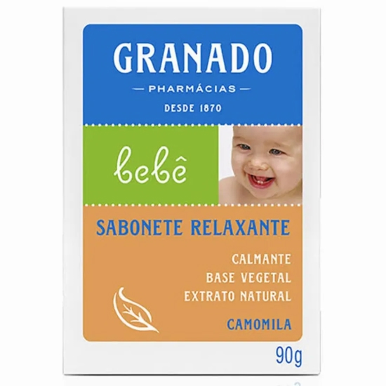 Imagem de Sbt. glicerina granado bebe camomila 90g