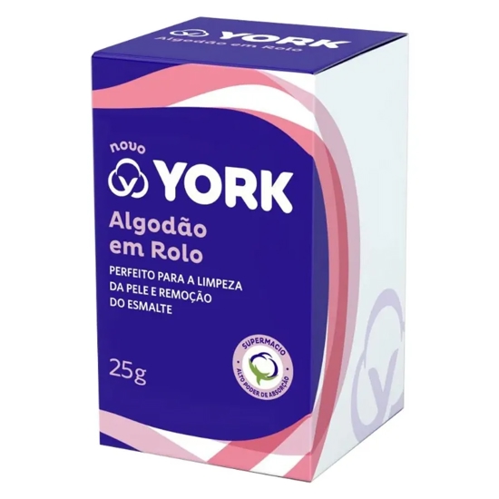 Imagem de Algodao york fluffy rolo nv cx 25g
