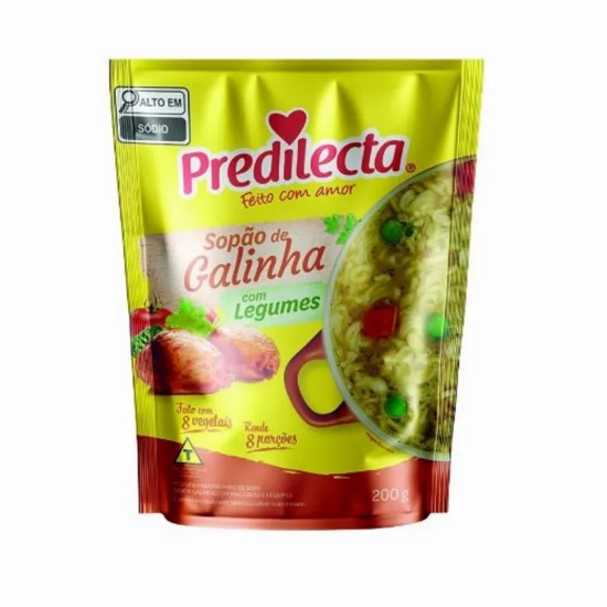 Imagem de Predilecta sopao galinha com legumes stand up 200g