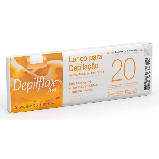 Imagem de Depilflax lenco depilatorio c/20un