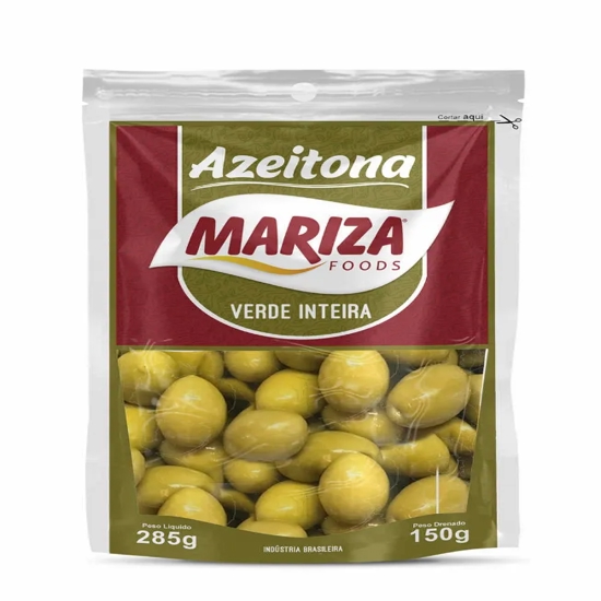 Imagem de Mariza azeitona verde inteira stand 150g