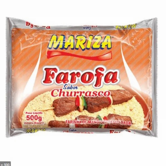 Imagem de Mariza farofa prot.t.soja churrasco 500g
