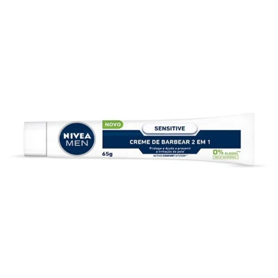 Imagem de Cr barb nivea sensitive men 65gr