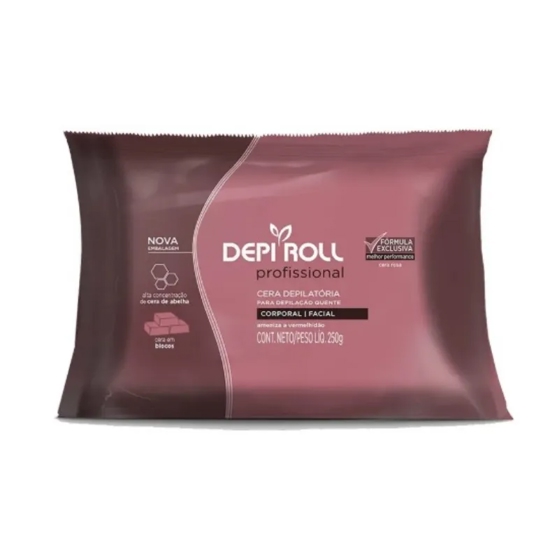 Imagem de Depi cera qte blocos rosa 250g