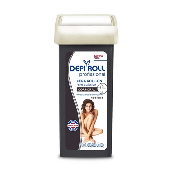 Imagem de Depi refil de cera c. negro c/tampa 100g