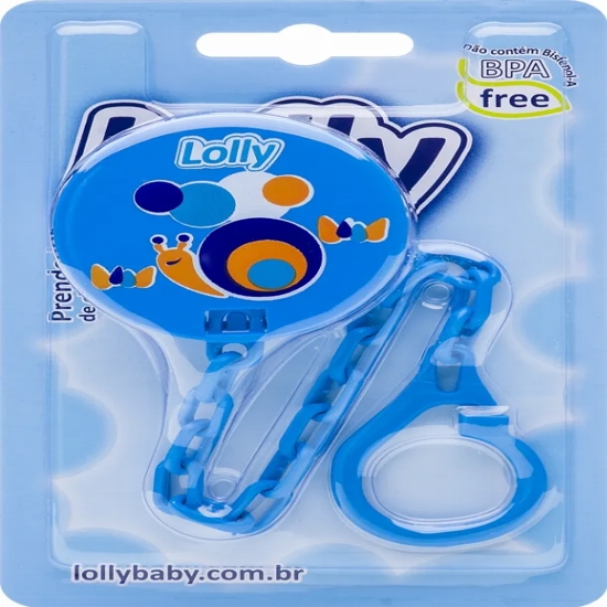 Imagem de Prendedor lolly chup zoo azul 7073 un