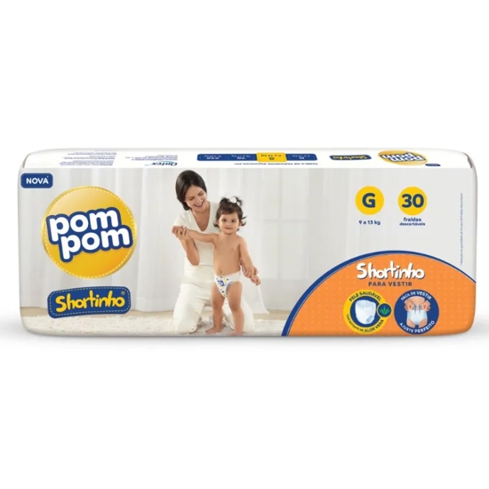 Imagem de Frald pom pom shortinho jumbo g 30un