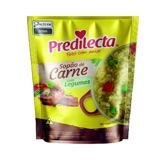 Imagem de Predilecta sopao carne com legumes stand up 200g