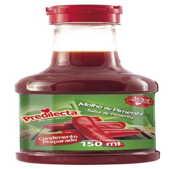 Imagem de Molho de pimenta predilecta pet 150ml