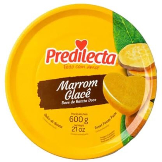 Imagem de Doce predilecta marrom glace lata 600g