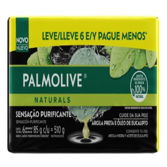 Imagem de Sbt barra palmolive naturals sens purificante argila e eucalip 85g