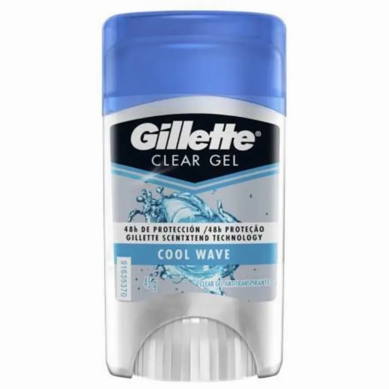 Imagem de Ds. gel gillette clear cool wave 45g