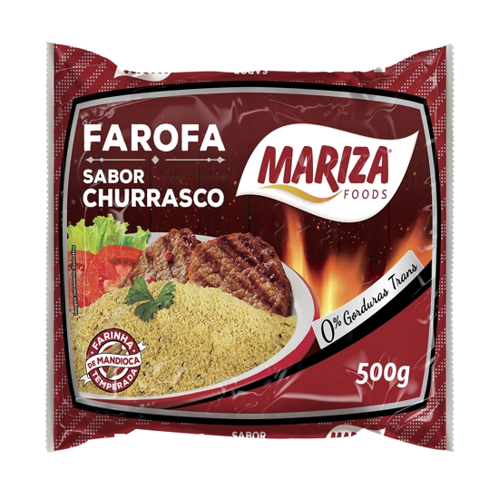 Imagem de Farofa mariza p/churras temperada 500g