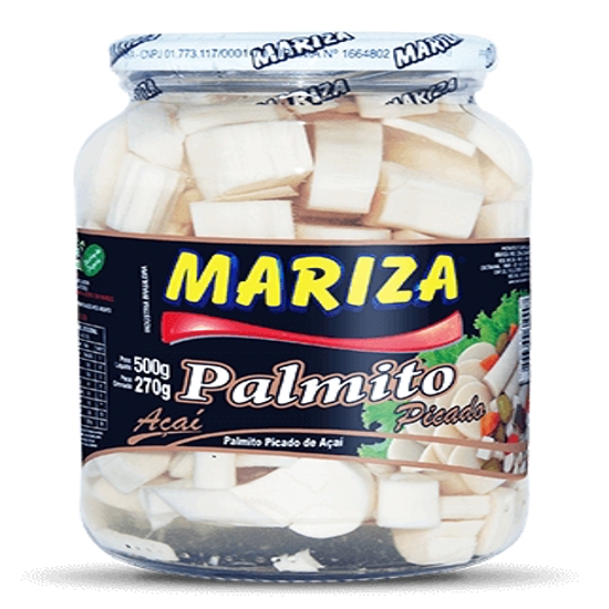 Imagem de Palmito mariza acai picado 270g