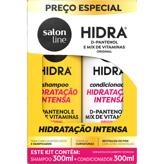 Imagem de Kit sh+cond salon line hidra original