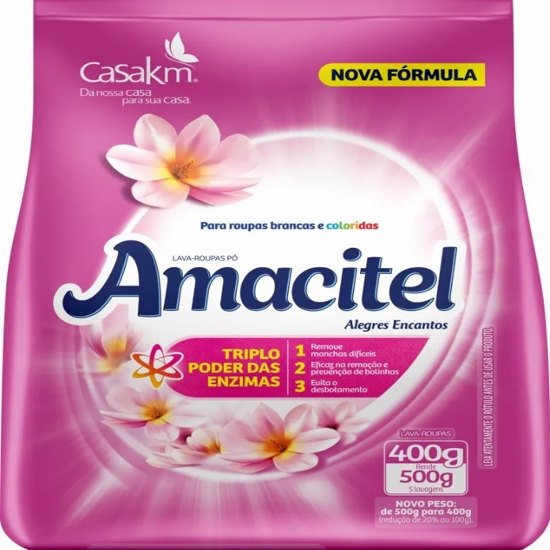 Imagem de Dt. po amacite alegr encant sach 24x400g