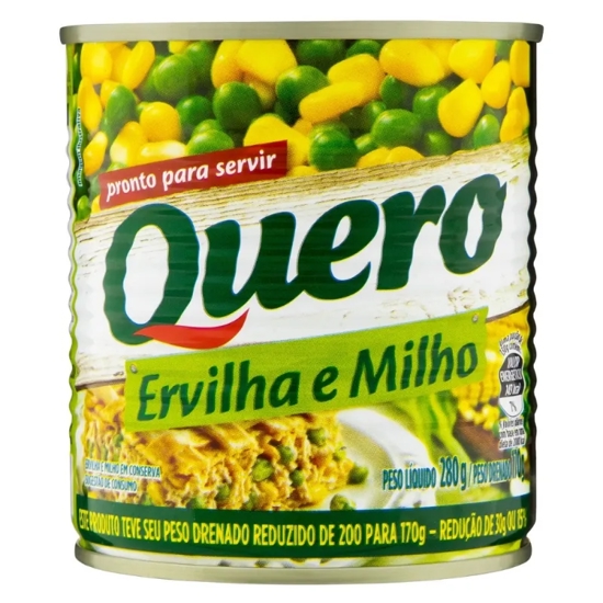 Imagem de Dueto quero ervilha/milho lata 170g