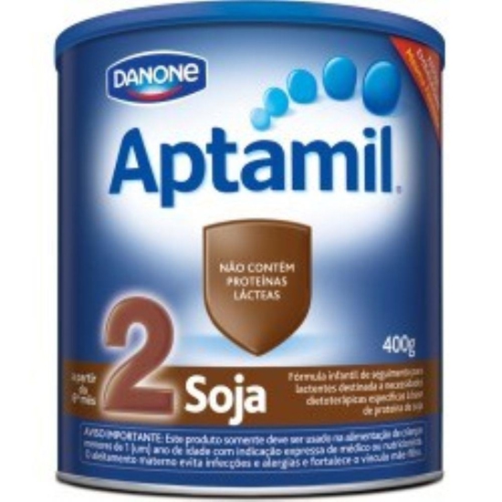 Imagem de Formula infantil aptamil soja 2  400g