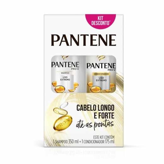 Imagem de Kit sh+co pantene liso extre 350+175ml