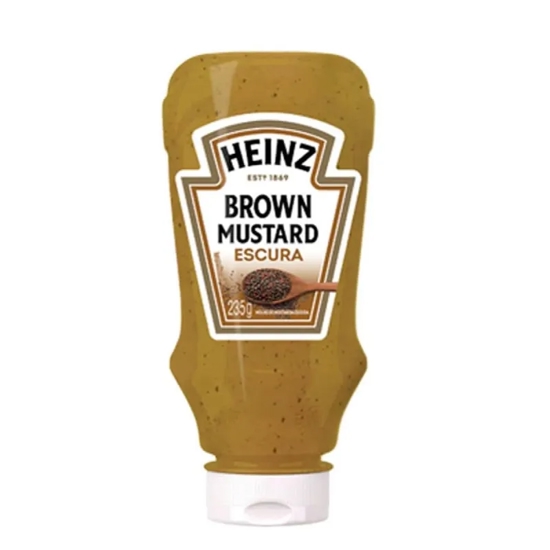 Imagem de Mostarda heinz escura sq 235g