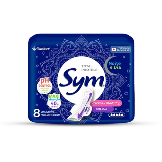 Imagem de Abs sym cob suave noite & dia c/a 8un