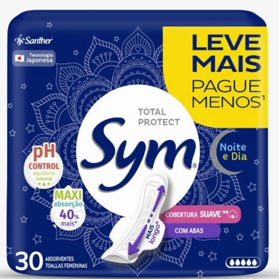 Imagem de Abs sym cob suave noite & dia c/a 30un