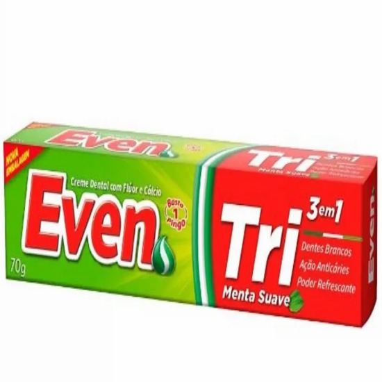 Imagem de Cd even tri menta suave 70g