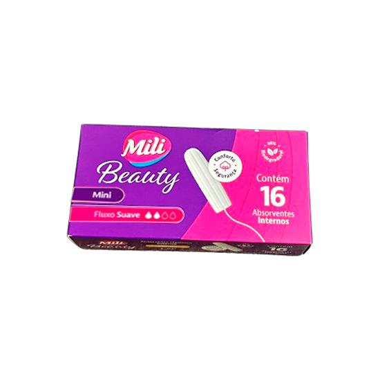 Imagem de Absorvente interno mili beauty mini 16 unidades