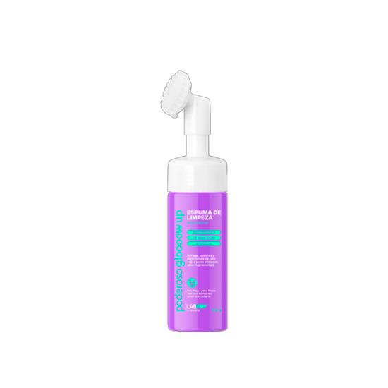 Imagem de Espuma de limpeza facial poderoso glow up labpop 130ml