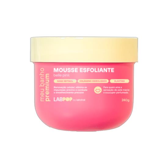 Imagem de Mousse esfoliante belle pink labpop 240g