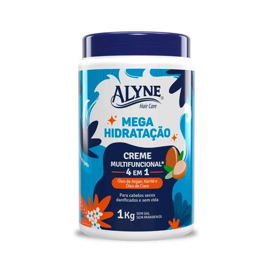 Imagem de Cremão multifuncional alyne mega hidratação com super óleos 1kg