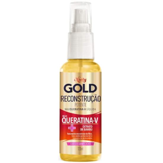 Imagem de Spray capilar niely gold queratina 120ml