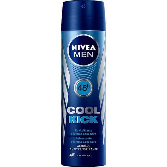 Imagem de Desodorante aerosol masculino nivea cool kick men 150ml