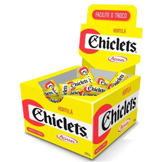 Imagem de Chic chiclets dp c/100un hortela am