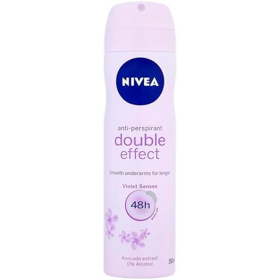 Imagem de Desodorante aerosol feminino nivea double effect 150ml