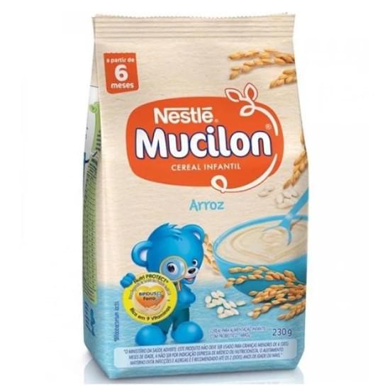 Imagem de Complemento alimentar nestlé mucilon arroz sache 230g