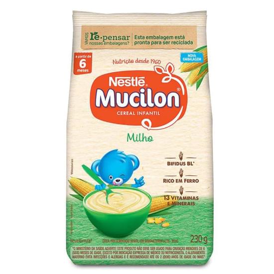 Imagem de Complemento alimentar nestlé mucilon milho sache 230g