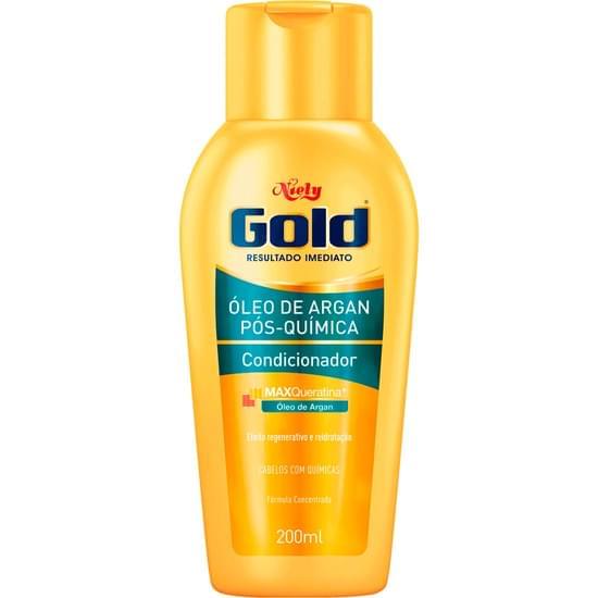 Imagem de Condicionador niely gold óleo de argan pós química 200ml