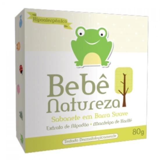 Imagem de Sabonete em barra infantil bebê natureza suave 80g